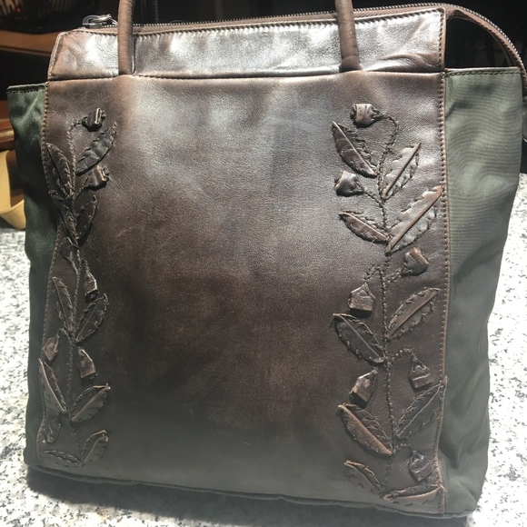 Prada Handbags - Very Rare Prada All-Leather Satchel